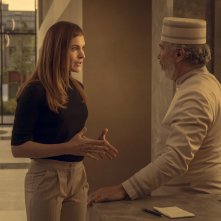 Quasi orfano: Vittoria Puccini, Paolo Sassanelli in una scena del film