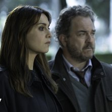 Petra 2: Paola Cortellesi e Andrea Pennacchi in una scena del terzo episodio