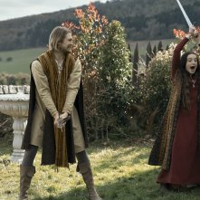 Catherine Called Birdy: Bella Ramsey durante una scena del film