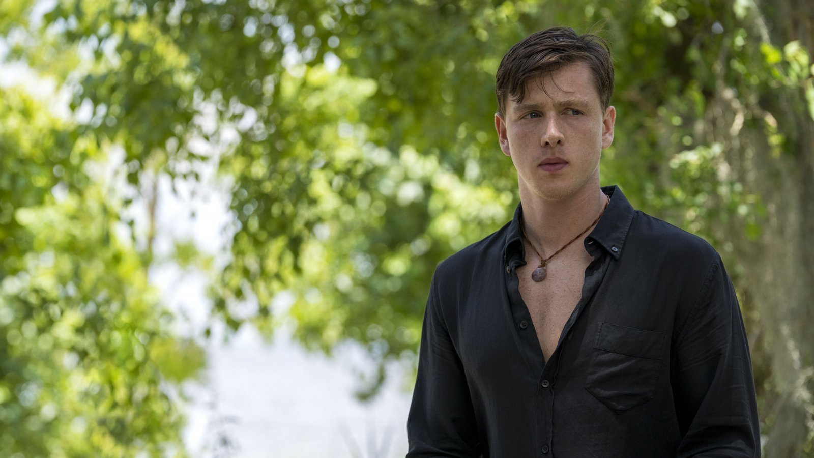 Harris Dickinson in La ragazza della palude