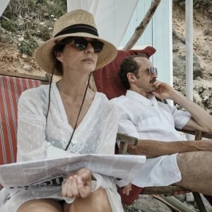 Il colibrì: Laura Morante, Sergio Albelli in una scena del film