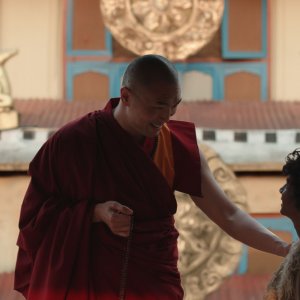 Il ragazzo e la tigre: Sunny Pawar in una scena