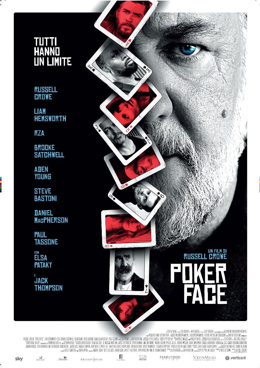 Poker Face trailer e poster del film di Russell Crowe