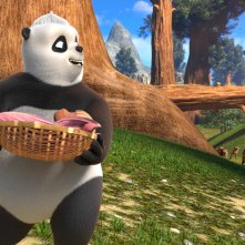 A spasso col Panda - Missione bebé: una scena del film d'animazione
