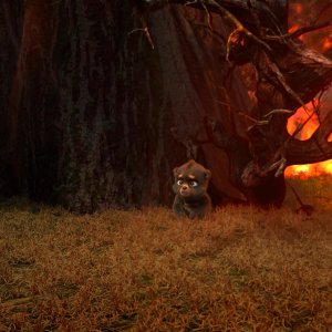 A spasso col Panda - Missione bebé: una scena del film animato