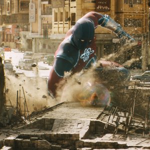 Black Adam: una scena del film action