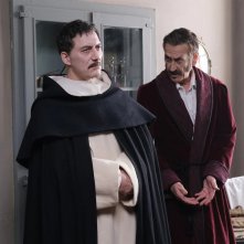 Il principe di Roma: Marco Giallini e Filippo Timi in una scena del film