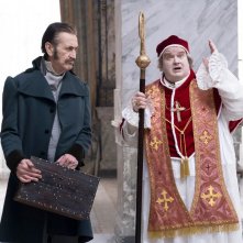 Il principe di Roma: Marco Giallini e Giuseppe Battiston in una scena del film