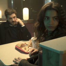 L'uomo sulla strada: un momento del film