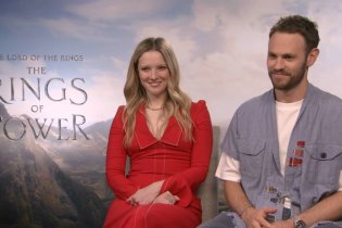 Gli Anelli del Potere: intervista a Morfydd Clark e Charlie Vickers