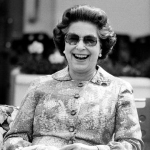 Ritratto di Regina: una foto d'archivio