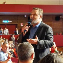 Russell Crowe durante il Roma Film Festival edizione 2022