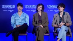 Backstage - Dietro le quinte, intervista agli attori