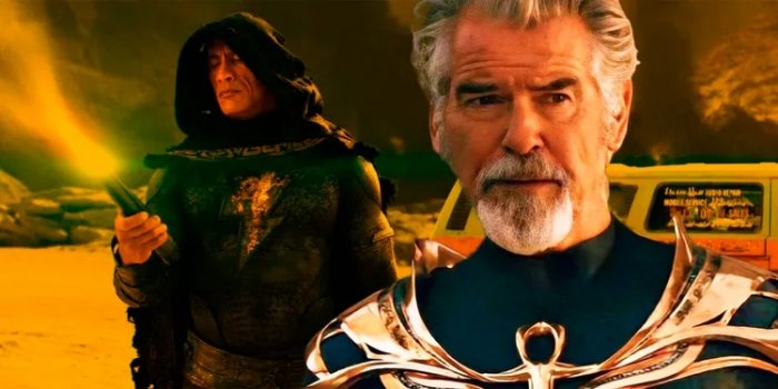 Black Adam, Pierce Brosnan: "Sono diventato Doctor Fate grazie a Benedict Cumberbatch"