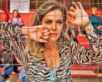 Il ragazzo e la tigre, Claudia Gerini: “La difficoltà più grande? La mancanza del caffè!”