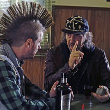 La California: Andrea Mingardi in una scena del film