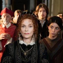 L'ombra di Caravaggio: Isabelle Huppert in una scena del film