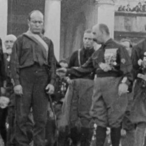 Marcia su Roma: un'immagine storica