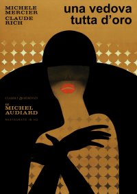 Locandina di Una vedova tutta d'oro