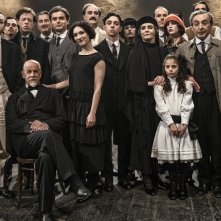 La stranezza: il cast sul set