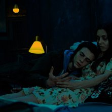 Piove: un'inquadratura del film