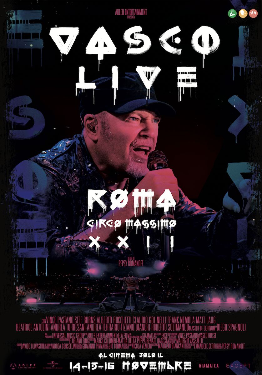 Vasco Live Roma Circo Massimo Poster