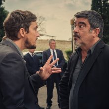 Boris 4: Alessandro Tiberi e Francesco Pannofino in una scena del primo episodio