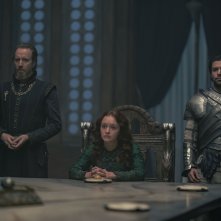 House of the Dragon: Rhys Ifans e Olivia Cooke in una scena del nono episodio