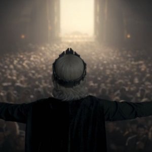House of the Dragon: Tom Glynn Carney in una scena del nono episodio