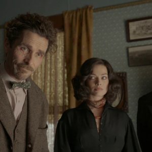 Amsterdam: Christian Bale, Margot Robbie, John David Washington in una foto del film