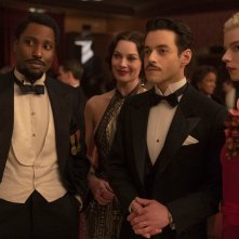 Amsterdam: John David Washington, Margot Robbie, Anya Taylor-Joy, Rami Malek in una foto