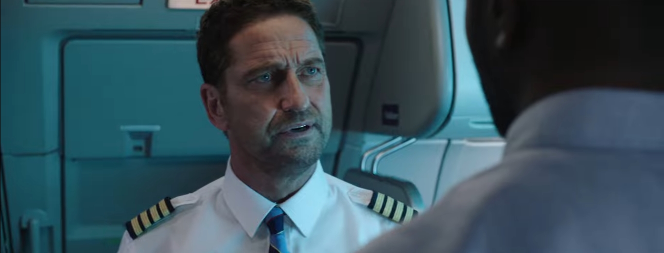 Plane: Gerad Butler e Mike Colter nel trailer dell'action thriller