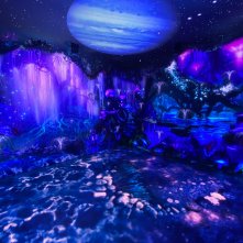 L'area di Avatar: La via dell'acqua nel Padiglione Disney a Lucca Comics and Games 2022