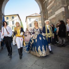 Lucca Comics and Games 2022: Un momento della parata di Lady Oscar