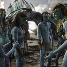 Avatar: La via dell'acqua, la famiglia di Jake & Neytiri