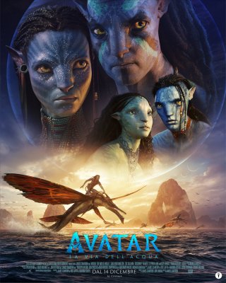 Locandina di Avatar: La via dell'acqua