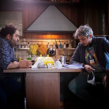 Ragazzaccio: una foto del cast sul set