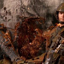Starship Troopers - Fanteria dello spazio: un momento del film