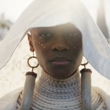 Black Panther: Wakanda Forever, Letitia Wright in una scena