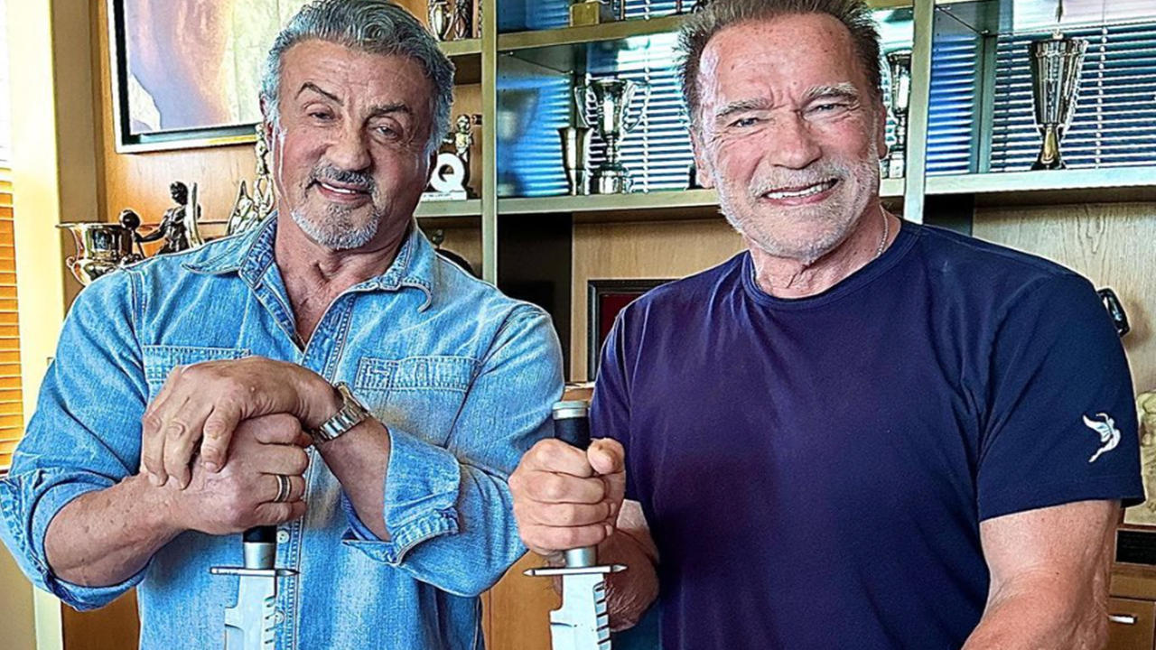 Sylvester Stallone e Arnold Schwarzenegger sono più amici di quanto non si creda