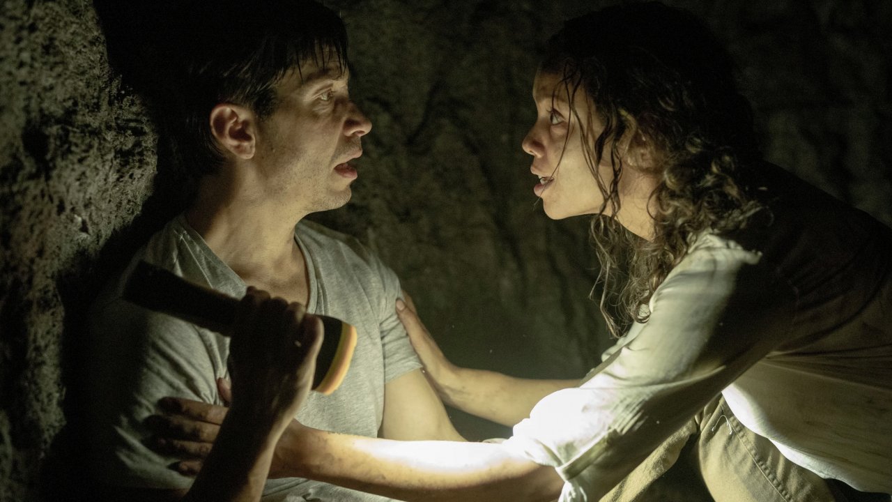 Una scena di Barbarian