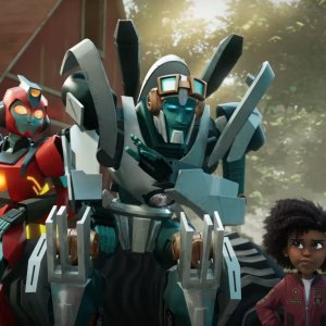 Transformers: Earthspark, una scena tratta dalla serie animata