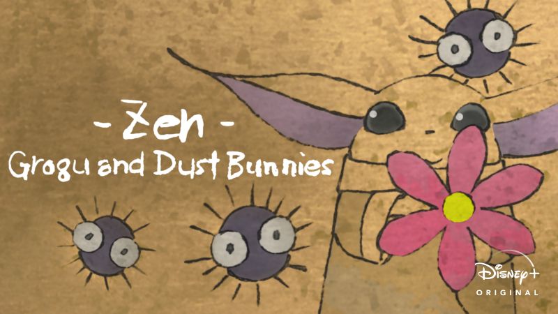 Zen - Grogu and Dust Bunnies è il corto animato da Studio Ghibli per Lucasfilm