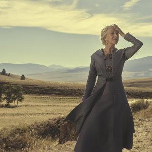 1923: Helen Mirren sul set della serie