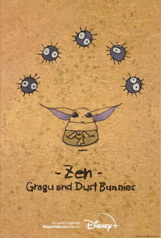 Locandina di Star Wars Zen - Grogu and Dust Bunnies