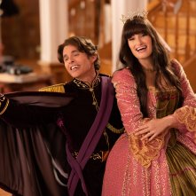 Come per disincanto - E vissero infelici e scontenti: James Marsden, Idina Menzel in una scena del film