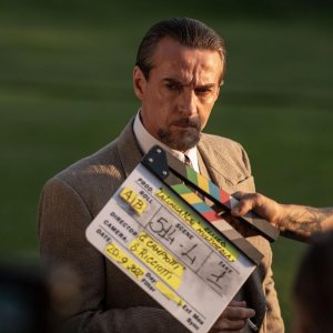 La lunga notte: Alessio Boni sul set