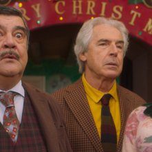 The Christmas Show: Francesco Pannofino, Tullio Solenghi e Ornella Muti in una scena del film