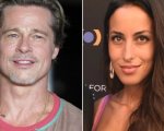 Brad Pitt avvistato con Ines de Ramon al concerto di Bono (FOTO)