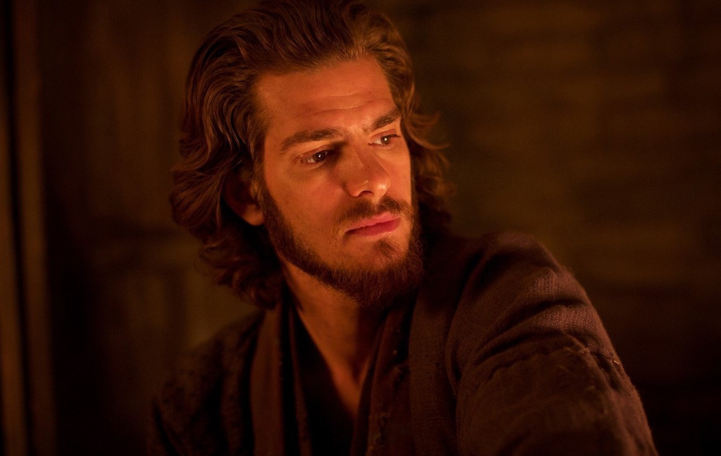 Andrew Garfield in una scena di Silence di Martin Scorsese